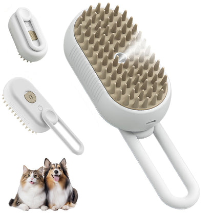 🔥Limited-Time Offer for Shedding Season🔥Multi-Function Spray & Massage Grooming Comb🐈🐕🐇