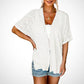 🔥Summer Hot Sale 60％ OFF🏳️‍🌈2025 New Stylish Flowy Short Sleeve Cardigan✈️Buy 2 Free Shipping