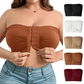 🎁BUY 1 GET 1 FREE🔥Plus Size Strapless Front Buckle Breathable Bra