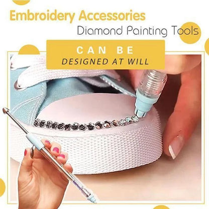 🎅Hot Sale 62% Off🎁Diamond Painting Pen DIY Embroidery Accessories Kit