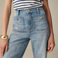 🧣🔥Spring Fashion Update👖Tummy Control Sailor Wide Leg Trouser