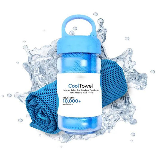 🎁Last Day Buy 1 Get 1 Free (Each only ￡3.49)🔥Cold Sweat Towel You Can Use Anywhere, Anytime! Reusable Soft Absorbent Cooling Portable