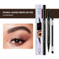 🌟BUY 1 GET 1 FREE💖 Achieve Perfect Brows Instantly✨2-in-1 Dual-Ended Eyebrow Pen🎁FREE Double-ended Eyebrow Brush