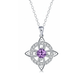 💖2026 Hot Sale 🎉Buy 1 Get 1 Free 💥Mystical Birthstone Witches Knot Necklace – Natural Crystal🔮💞Protect Your Loved Ones