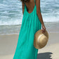 🧡Summer Hot Sale 50% OFF!!⚡Chic Backless Spaghetti Strap Dress for Women 🌴🤍 | Soft Fabric Multiple Sizes & Colors