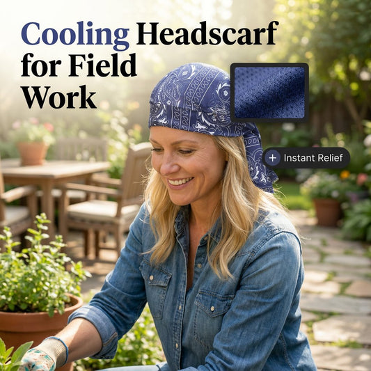 🏆Last Day Promotion 49% OFF🔥Paisley Cooling Headscarf Cap Set For Women & Men