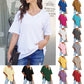 🌷2025 Limited Sale 60% Off🌷Ladies V-Neck T-Shirt🚀Buy 2 Free shipping🚀