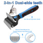 🐾 Last Day Special Price £6.99! 🏆Professional Deshedding Tool For Dogs And Cats – Gentle On Skin, Efficient Grooming & Comfortable Grip Design ✂️🔥