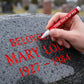 🏆🔥LAST DAY BUY 1 GET 1 FREE💖🐦Tombstone Marker Pen for Restoring Faded Grave Inscriptions