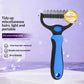 🐾 Last Day Special Price £6.99! 🏆Professional Deshedding Tool For Dogs And Cats – Gentle On Skin, Efficient Grooming & Comfortable Grip Design ✂️🔥