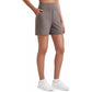🎁💥LAST DAY SALE 50% OFF!!🥳Women's High-Waisted Athletic Bermuda Shorts with Pockets – Running, Yoga, Summer Casual Activewear（Buy 2 Free Shipping）