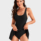 👙 Last Day Special Price £12.99 ! 💃Women's One Piece Tummy Control Tie Knot Swimsuit