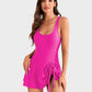 👙 Last Day Special Price £12.99 ! 💃Women's One Piece Tummy Control Tie Knot Swimsuit