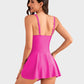 👙 Last Day Special Price £12.99 ! 💃Women's One Piece Tummy Control Tie Knot Swimsuit