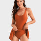 👙 Last Day Special Price £12.99 ! 💃Women's One Piece Tummy Control Tie Knot Swimsuit