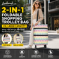 ⏳LAST DAY SALE ONLY ￡7.99!!🔥2-in-1 Foldable Shopping Cart🛒