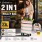 ⏳LAST DAY SALE ONLY ￡7.99!!🔥2-in-1 Foldable Shopping Cart🛒