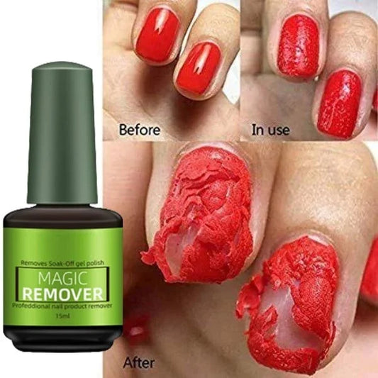 🏆 Last Day Special Price £5.99🛡️ 50% OFF! Magic Gel Remover – Fast‑acting, gentle on nails. Break down gel polish instantly. Comes with repair cream! 💎✨