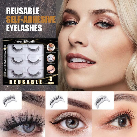 🎁Hot Sale 50% OFF⏳WATERPROOF SELF-ADHESIVE EYELASHES