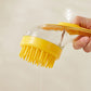 🔥Buy 1 Get 1 Free🐶Pet Bath Brush with Long Handle & Shampoo Dispenser🌿