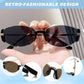 🎉Summer Promotion🎉Women's Retro Oval Narrow Frame Sunglasses😎