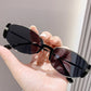 🎉Summer Promotion🎉Women's Retro Oval Narrow Frame Sunglasses😎