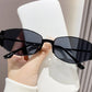 🎉Summer Promotion🎉Women's Retro Oval Narrow Frame Sunglasses😎