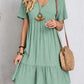 💝Hot Sale 62% Off🎁Retro V-neck Loose Casual Dress💖Buy 2 Free Shipping
