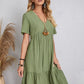 💝Hot Sale 62% Off🎁Retro V-neck Loose Casual Dress💖Buy 2 Free Shipping
