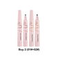 🏆 Last Day Special Price £5.99💖Buy 1 Get 1 Free!🎁🖤 Waterproof Eyebrow Pencil with 4-Prong Tip | Ultra-Fine Lines for Natural Hair-Like Effect 💗 | 24-Hour Smudge-Proof Wear 🌧️