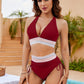 🩱Hot Sale 60% OFF👙2025 High Waisted Tummy Control Color Block Bikini Sets