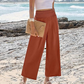 🎉Hot Sale 60% OFF🌸Women's High-Waisted Straight-Leg Linen Cropped Pants