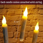 🎃Halloween Hot Sale 🔥Flameless Candles with Magic Wand Remote for Christmas Halloween Decorations