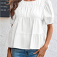 ✨2026 Spring sale🧡Sweet Puff Sleeve Smocked Peplum Top for Women✨