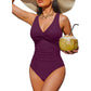 👙Last Day Promotion - Only £13.99!!👚Women's Tummy Control One-Piece Swimsuit🔥