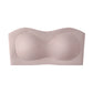 ⛱️Special Price ￡7.99!!💞Womens Strapless Bras Push Up Bandeau Bra Non Slip Wireless Supportive Padded Bras Seamless Comfortable Tube Jelly Bra