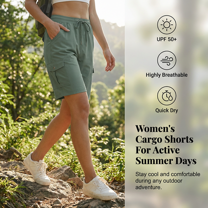 ⏰Last day sale 49% OFF🔥Women's Quick-Dry Cargo Shorts with Pockets🩳