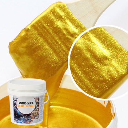 🎨LAST DAY SALE 50% OFF🏡Water-Based Weather-Resistant Gold Paint🥳