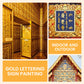🎨LAST DAY SALE 50% OFF🏡Water-Based Weather-Resistant Gold Paint🥳