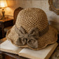 🎁2026 New Arrivals 50% OFF💥Elegant Woven Straw Sun Hat with Bow