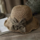 🎁2026 New Arrivals 50% OFF💥Elegant Woven Straw Sun Hat with Bow