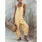 🥳2026 HOT SALE🥳 50% OFF!💞Women's Casual Striped Spaghetti Strap Jumpsuit