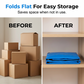 📦Last Day Special Price:£7.99!!!🧳 Collapsible Storage and Moving Bag – Heavy-duty handles & zippered closure – Folds flat, perfect for moving, travel or closet organization – reusable & easy to clean 🏠