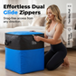 📦Last Day Special Price:£7.99!!!🧳 Collapsible Storage and Moving Bag – Heavy-duty handles & zippered closure – Folds flat, perfect for moving, travel or closet organization – reusable & easy to clean 🏠