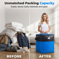 📦Last Day Special Price:£7.99!!!🧳 Collapsible Storage and Moving Bag – Heavy-duty handles & zippered closure – Folds flat, perfect for moving, travel or closet organization – reusable & easy to clean 🏠