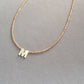 📢📢40% OFF !! ⏰Romantic Initial Beaded Choker Necklace