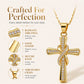 🏆 Last Day Special Price £6.99⏰Women's Sparkling Twisted Knot Cross Pendant Necklace✝️📿