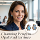 🥳2026 HOT SALE🥳💞50K+ SOLD!🐧Charming Penguin Opal Stud Earrings ✨💎50% Off