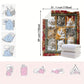 ⏰Christmas Sale🎁Last Day Sale: £9.99!! 🐱💤 Cozy 9‑Panel Sleeping Cats Blanket – Ultra‑Soft Flannel, Reversible Design, Perfect for Sofa, Bed & Travel 🌙✨