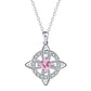 🎁💥LAST DAY SALE 50% OFF!!🔮Mystical Birthstone Witches Knot Necklace – Natural Crystal💞Protect Your Loved Ones